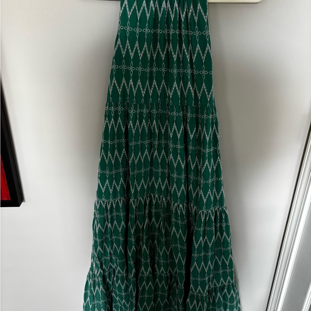 Universal Thread Teal Embroidered Dress